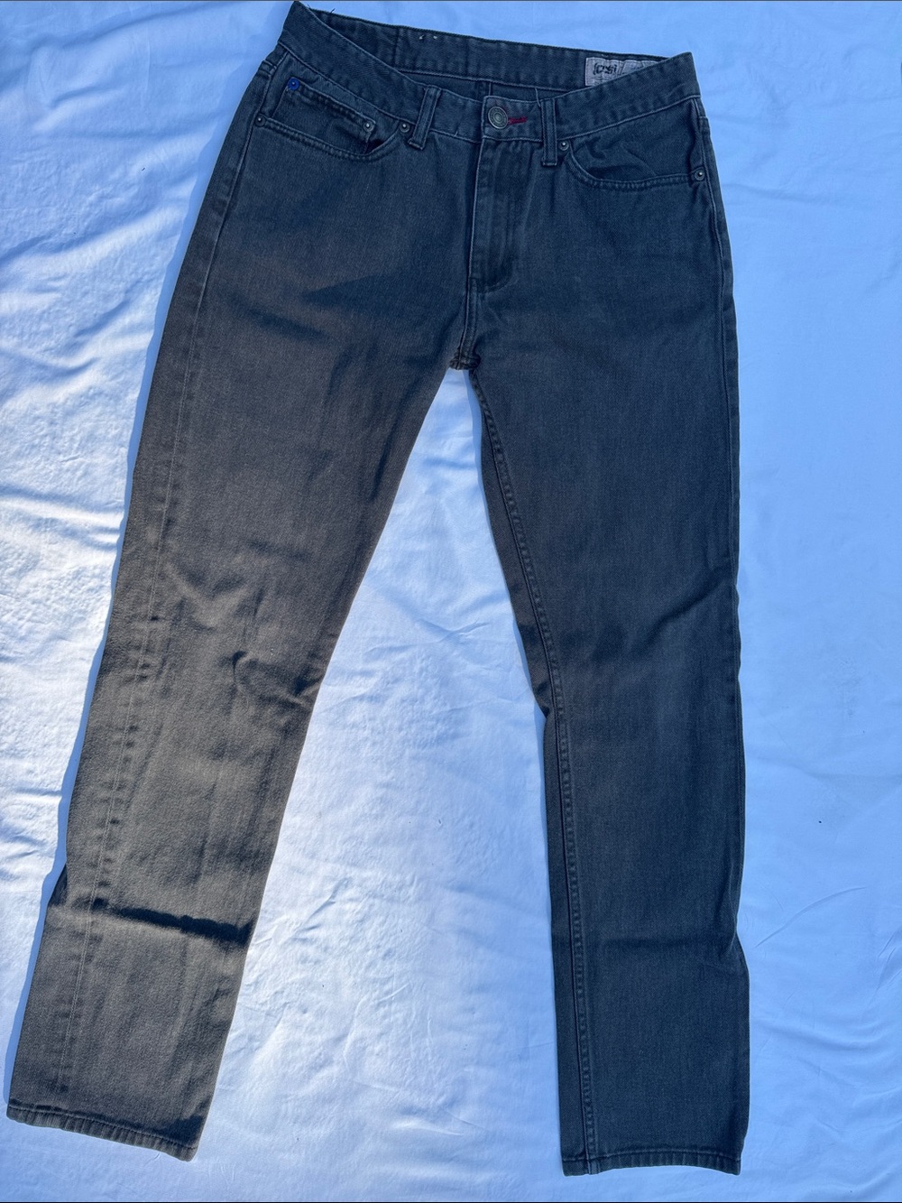 Relaxed Fit Men's Black Jeans